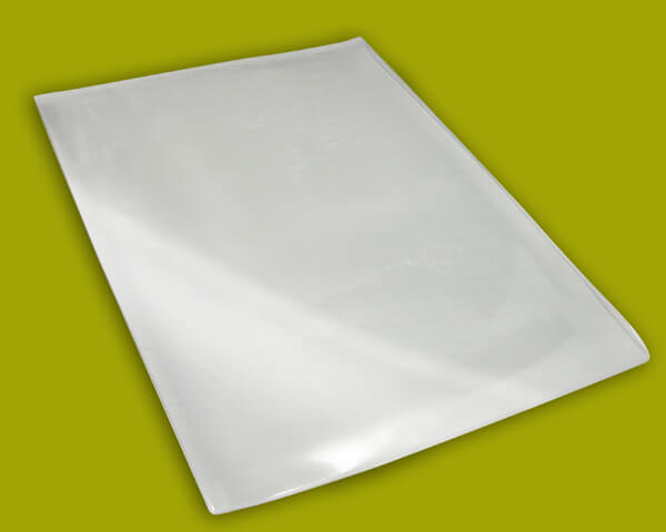 9" x 12 1/4" clear pouch