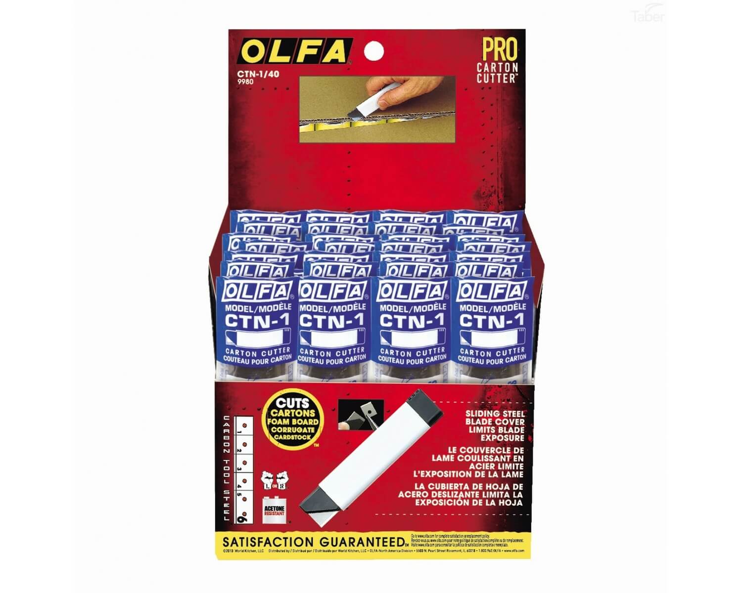 CTN-1/40 Olfa 9980 carton cutter