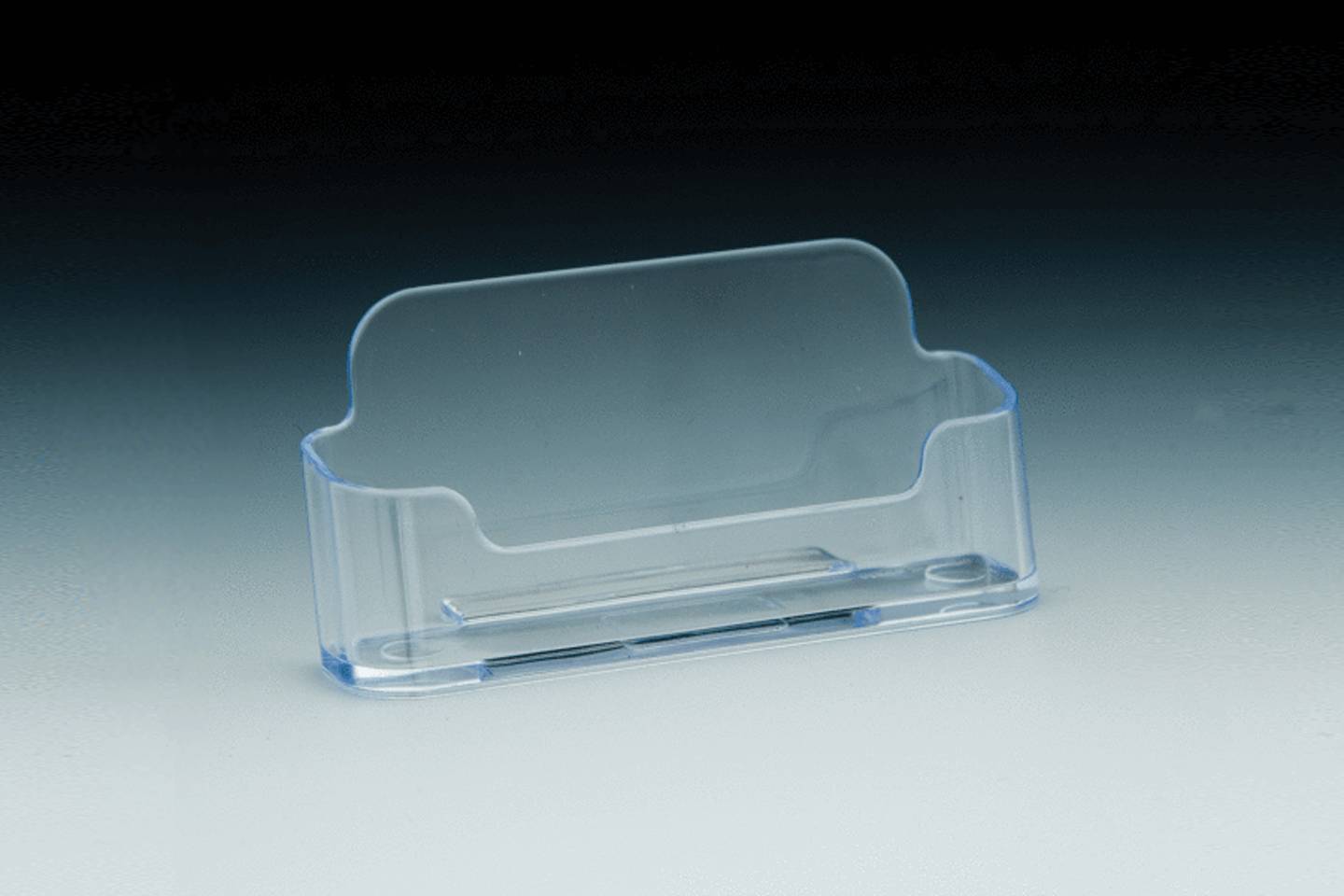 Clear Countertop Business Card Holder